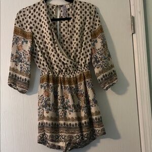 Floral Romper